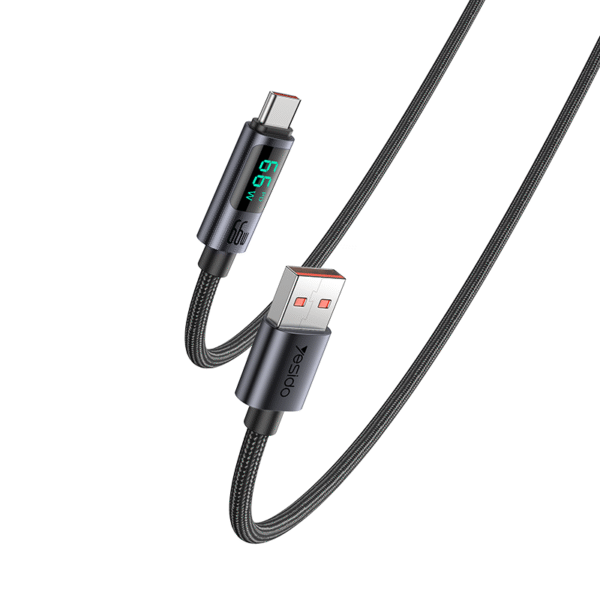 Yesido CA122 USB To C LED 66W 1.2M